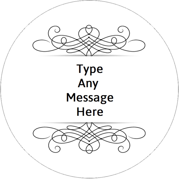 Special Effect Laminated Circle Labels 51mm